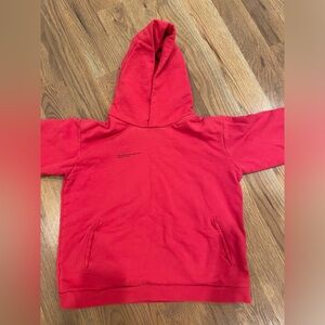 Pangaia Kids Hoodie Red Size 11/12